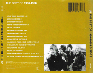 U2 The Best Of 1980-1990 & B-Sides
