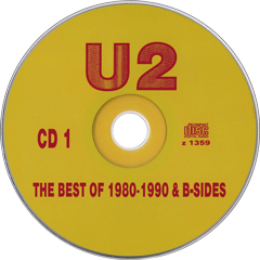 U2 The Best Of 1980-1990 & B-Sides