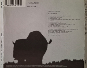U2 The Best Of 1990-2000 & B-Sides