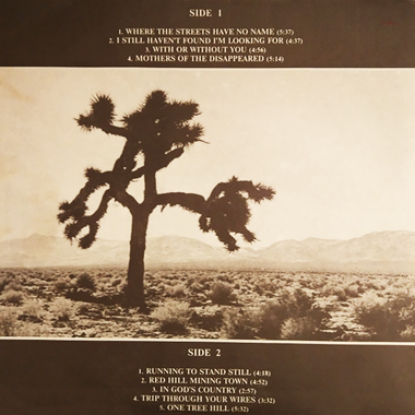 U2 The Joshua Tree