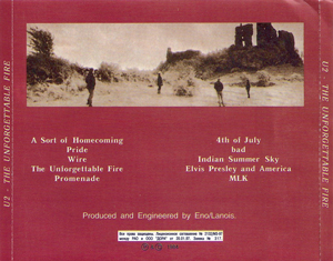 U2 the unforgettable fire