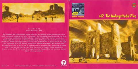 U2 the unforgettable fire