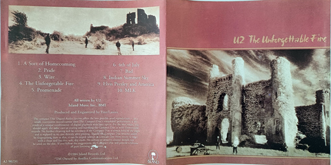 U2 the unforgettable fire