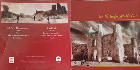 U2 the unforgettable fire