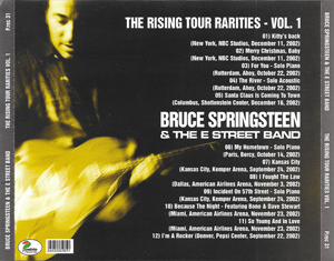 Bruce Springsteen - The Rising Tour Rarities Vol. 1
