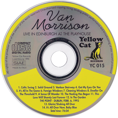 Van Morrison - Live In Edinburgh At The Playhouse