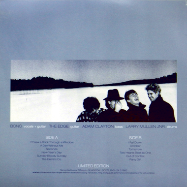 U2 a day before tomorrow