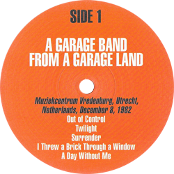 U2 a garage band from a garage land label 1