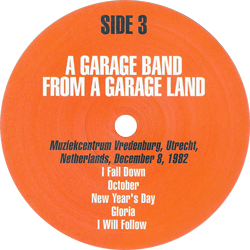 U2 a garage band from a garage land label 3