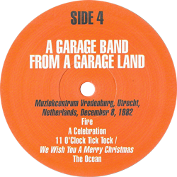 U2 a garage band from a garage land label 4