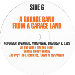 U2 a garage band from a garage land label 6