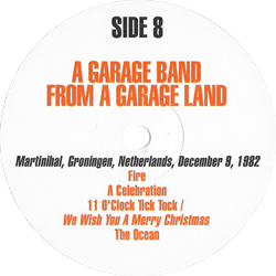 U2 a garage band from a garage land label 8