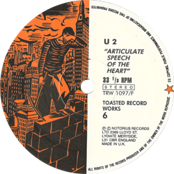 U2 articulate speech of the heart uk notorius