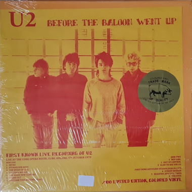U2 before the baloon went up