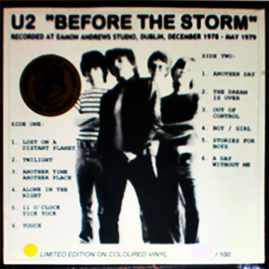 U2 before the storm