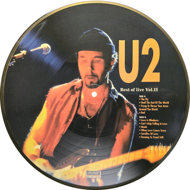 U2 best of live vol ii
