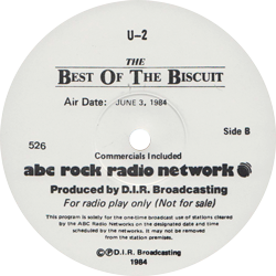 U2 best of the biscuit presents u2 in concert