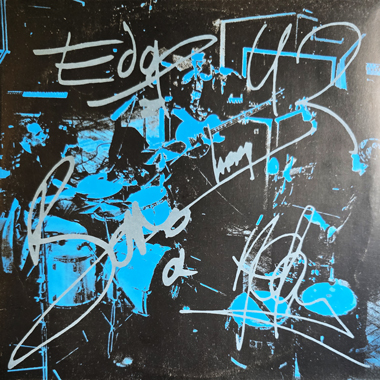 U2 Bono. The Edge. Adam Clayton. Larry Mullen.