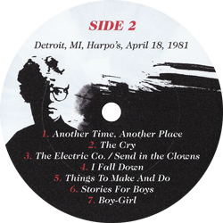 U2 boys at harpos casino rec