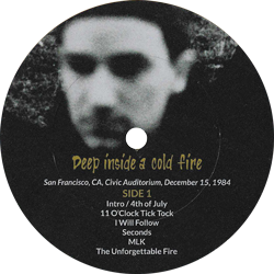 U2 Deep Inside A Cold Fire
