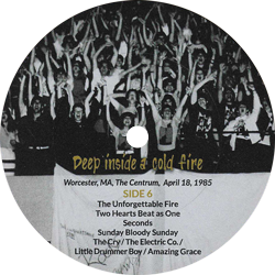 U2 Deep Inside A Cold Fire