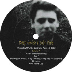 U2 Deep Inside A Cold Fire