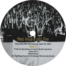 U2 Deep Inside A Cold Fire