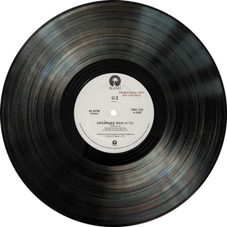 U2 Drowning Man / 4th Of July / Tomorrow vinyl