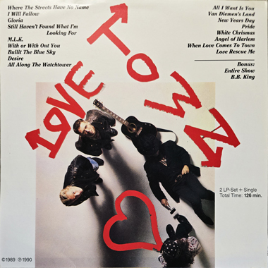 U2 for the love of ger money