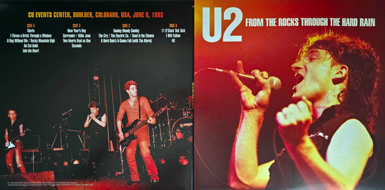 U2 From The Rocks Through The Hard Rain