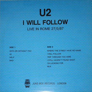 U2 i will follow