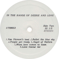 U2 in the hands of desire and love