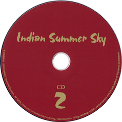 U2 indian summer sky limited edition bonus cd2