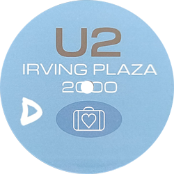 U2 Irving Plaza - U2 2000