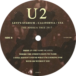 U2 levis stadium california usa