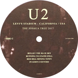 U2 levis stadium california usa