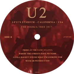 U2 levis stadium california usa