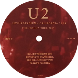 U2 levis stadium california usa