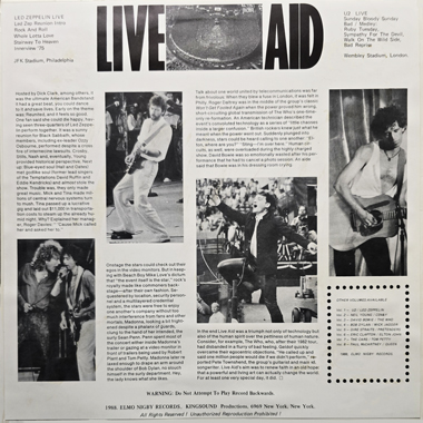U2 live aid
