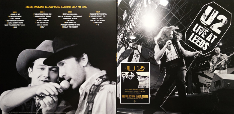 U2 live at leeds
