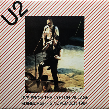 U2 live from the lypton village edinburgh 5 november 1984