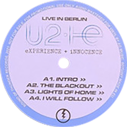 U2 live in berlin thunder records