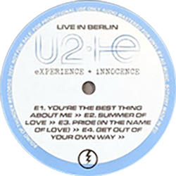 U2 live in berlin thunder records