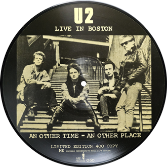 U2 live in boston an other time an other place b