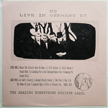 U2 live in germany 87