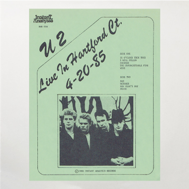 U2 Live In Hartford Ct. 4-20-85
