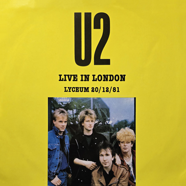 U2 Live In London Lyceum 20/12/81