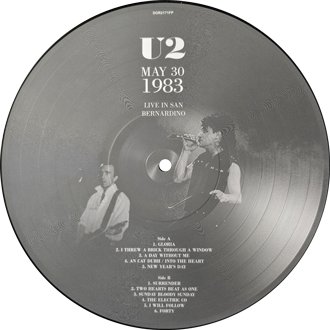 U2 live in san bernardino