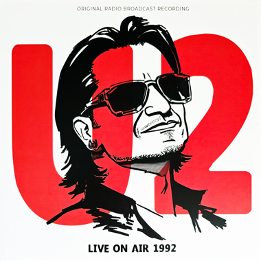 U2 Live On Air 1992 front