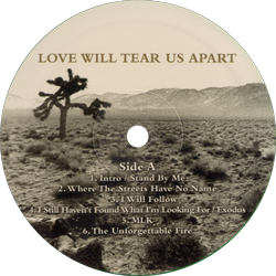 U2 love will tear us apart
